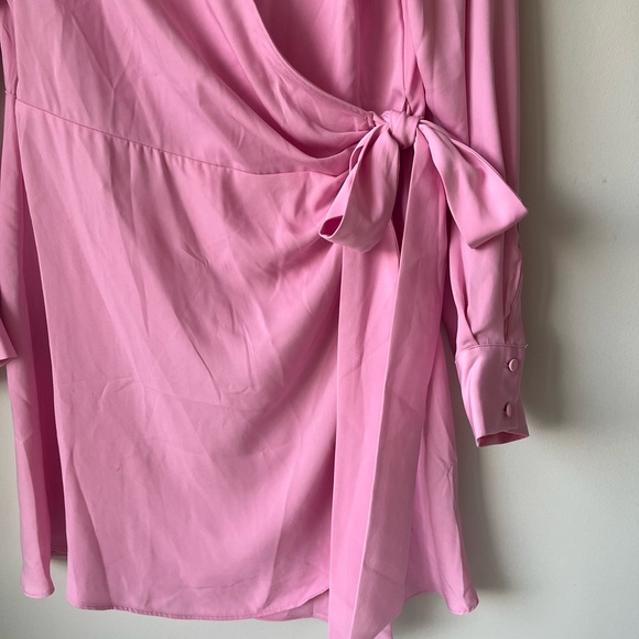 Pink HM wrap dress - Picture 4 of 5